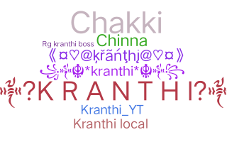 Biệt danh - Kranthi