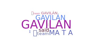 Biệt danh - Gavilan