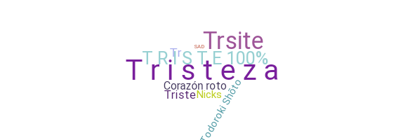Biệt danh - Tristeza