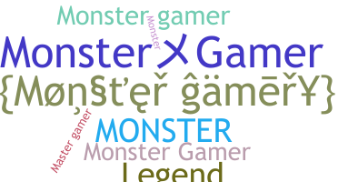 Biệt danh - monstergamer