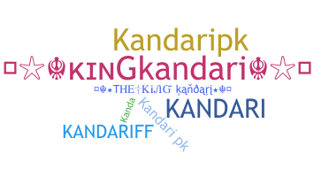 Biệt danh - Kandari
