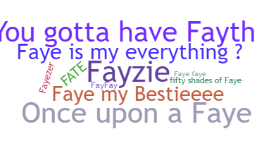Biệt danh - Faye
