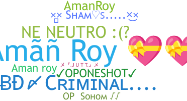 Biệt danh - Amanroy