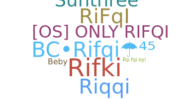 Biệt danh - Rifqi